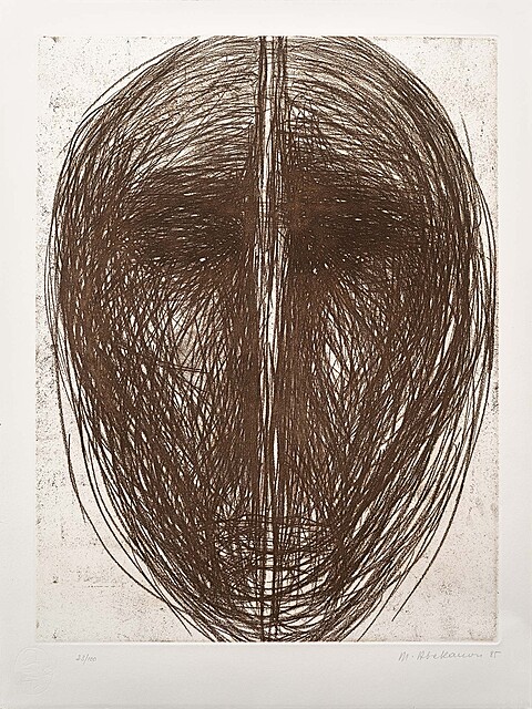 Głowa, z teki Katarsis, 1985