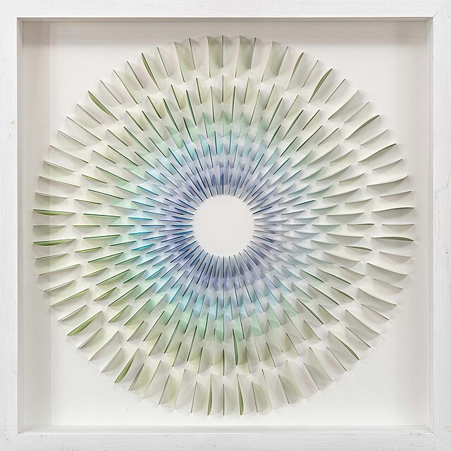 Small Blue Green Rozetta, 2021
