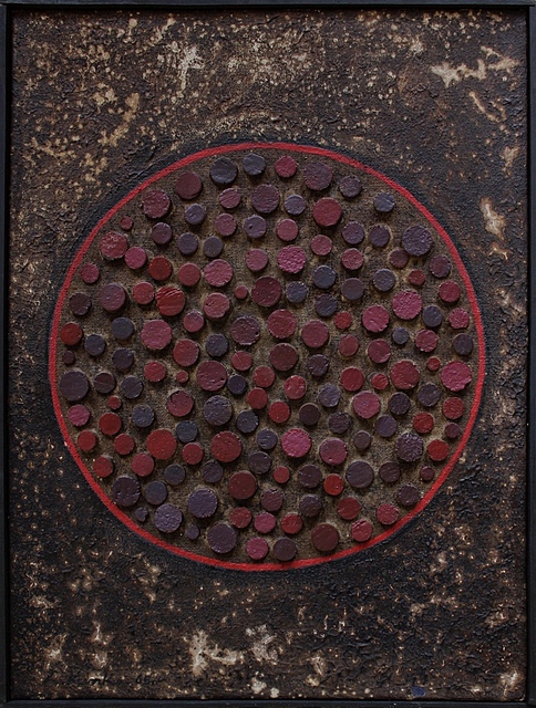 Kompozycja z korkami, 1965