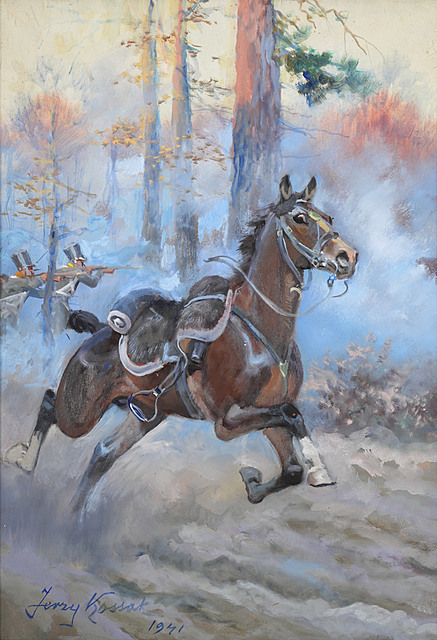"Spłoszony koń - epizod z bitwy" (1941)