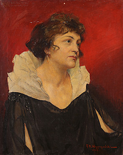 "Kobieta w złotych kolczykach" (1923)