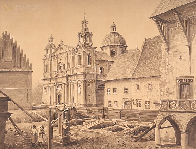"Kościół św. Anny w Krakowie" (1938)