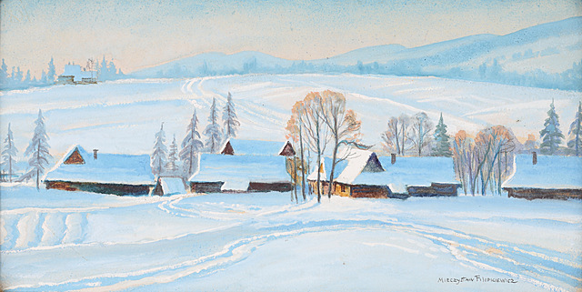 "Zima w górach"