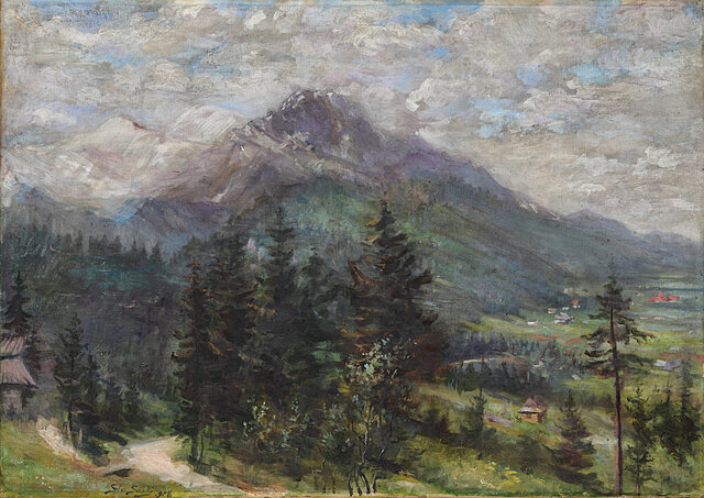 "Pejzaż Tatr" (1938)