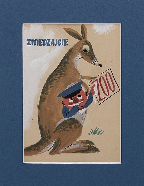 Zwiedzajcie ZOO - projekt ilustracji