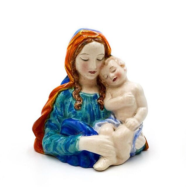 Figurka Madonna z Dzieciątkiem (Austria, Wiedeń), 20. - 30. XX w.