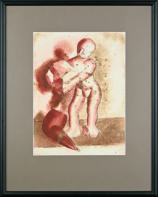 Chłopiec z fajką, ok. 1920