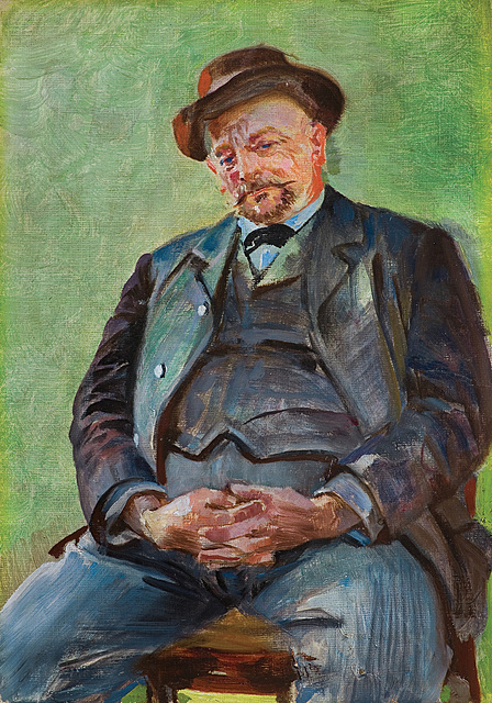 PORTRET PIOTRA HUBALA DOBRZAŃSKIEGO, ok. 1895