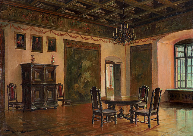 WAWELSKIE WNĘTRZA, przed 1939