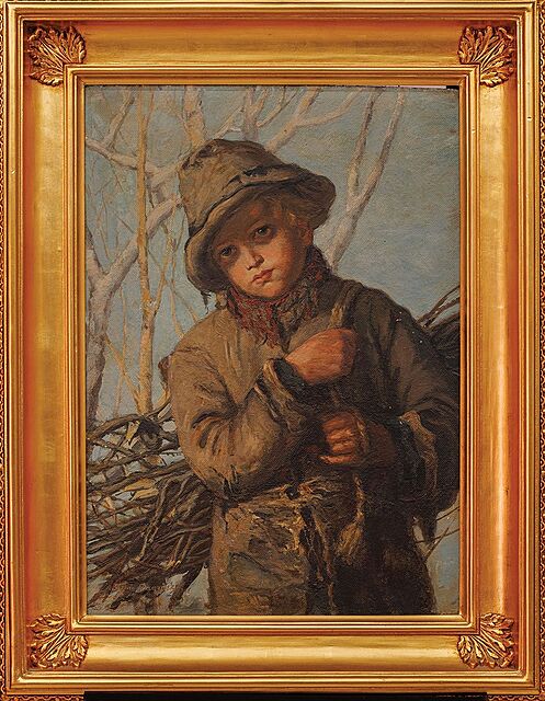CHŁOPIEC NIOSĄCY CHRUST, 1896