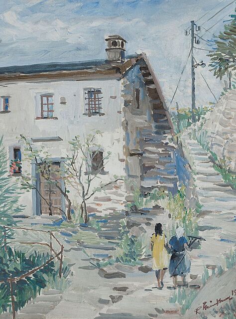 PRZY SCHODACH, 1962