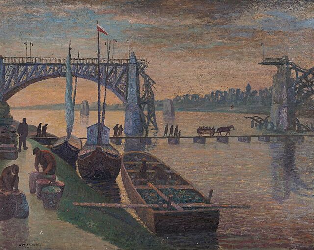 TRZY MOSTY, 1945