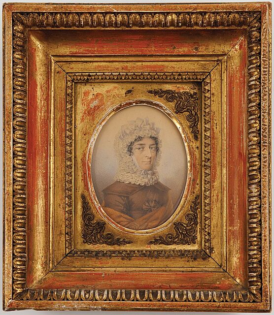 PORTRET DAMY W CZEPCU, ok. 1830