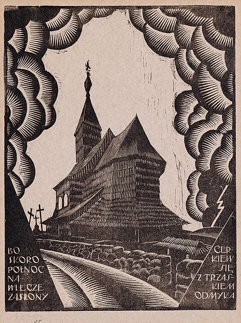 CERKIEW NOCĄ, 1925