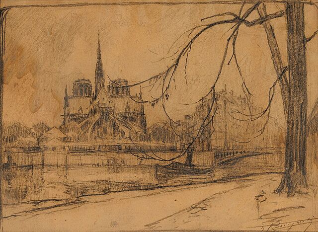 PARYSKA NOTRE DAME, pocz. XX w.