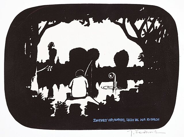 ZWYKŁY OBYWATEL LECH W. NA RYBACH, 1984