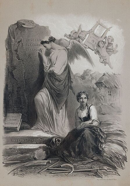 ALEGORIA POLSKIEJ SZTUKI, 1851-1857