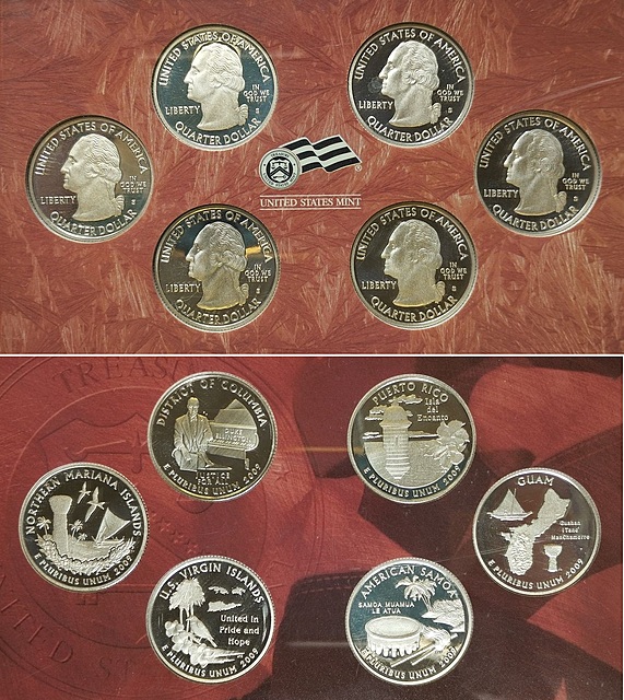 6 SREBRNYCH ĆWIERĆDOLARÓWEK, 2009