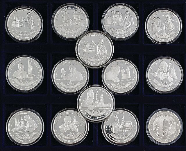 13 MONET, Pielgrzymki Jana Pawła II