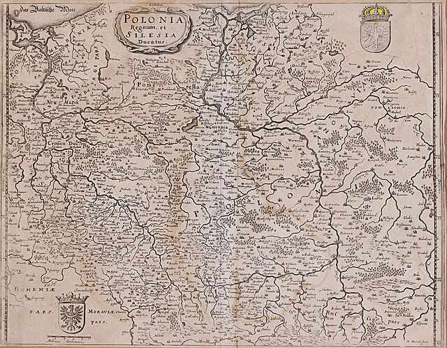 MAPA POLSKI I ŚLĄSKA