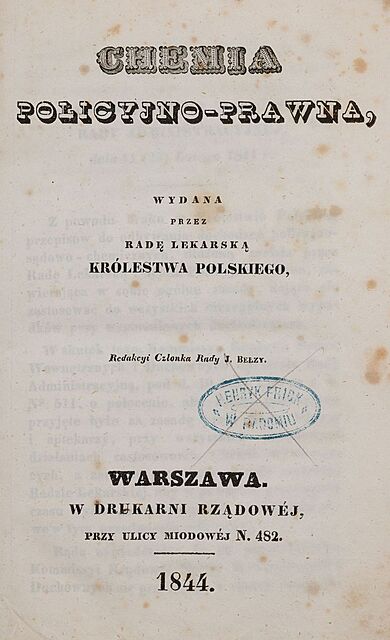 CHEMIA POLICYJNO-PRAWNA