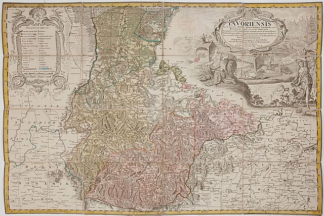 KSIĘSTWO JAWORSKIE, Spadkobiercy Homanna, Norymberga, 1736