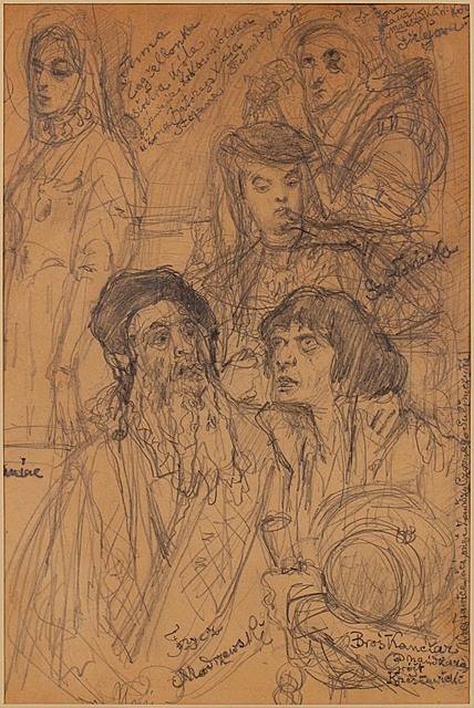Szkic do "Uni Lubelskiej", 1869 r.