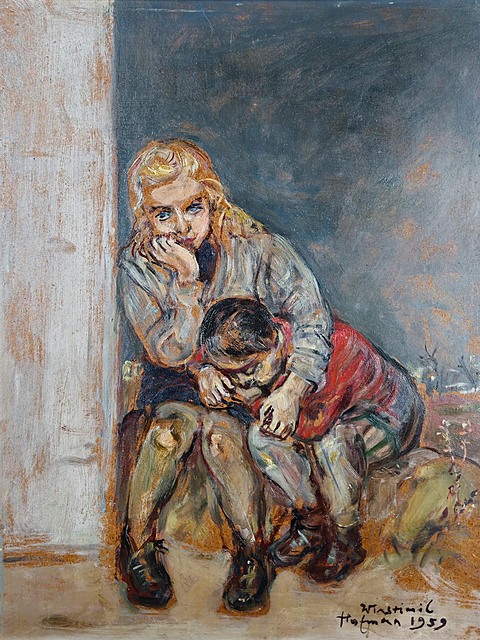 Dwoje dzieci, 1959 r.