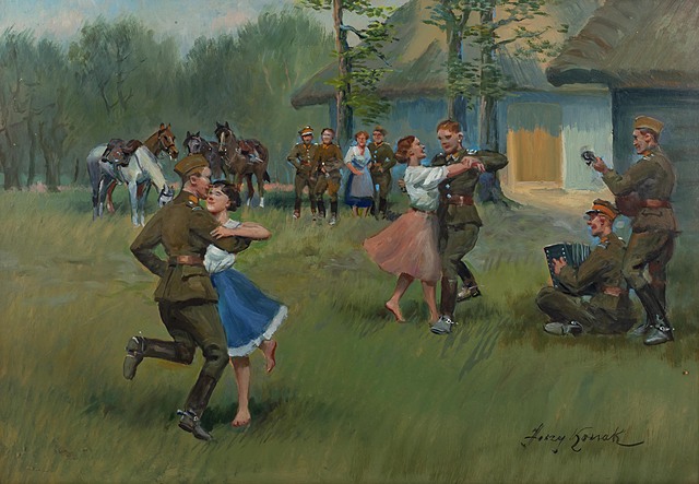 Zabawa ułanów