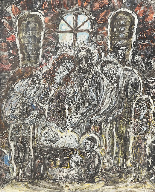 Rodzina żydowska, 1986 r.