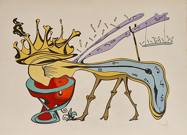 Le rejet de la civilisation, (Odrzucenie cywilizacji) z cyklu Les Vitraux (Witraże),1974