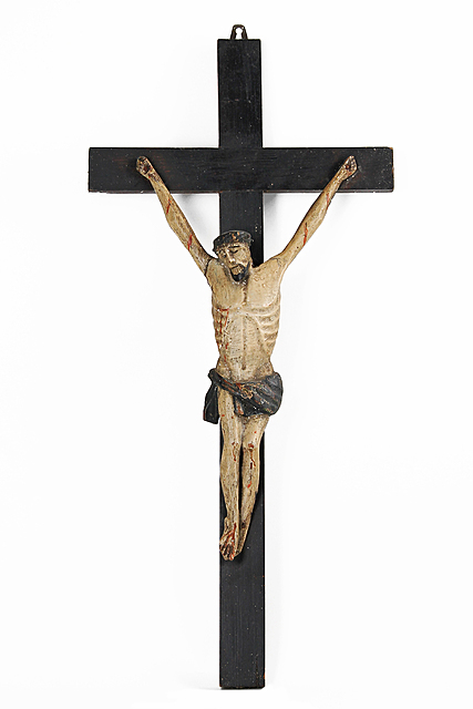 Figura Chrystusa na krzyżu