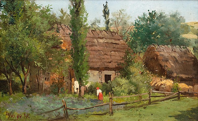 Zagroda wiejska, 1894 r.