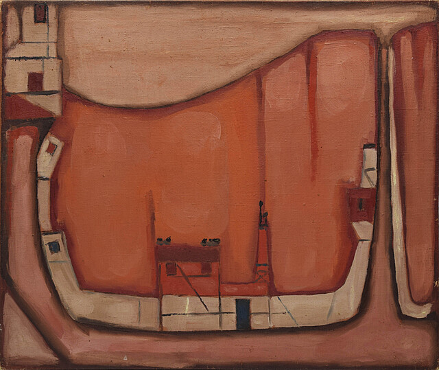 A Town in the Mountains IV, 1960