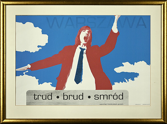 Warszawa. trud brud smród