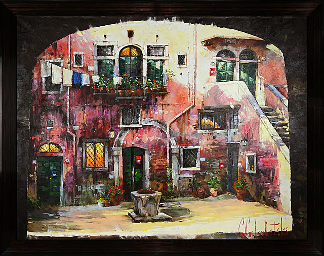 Venice courtyard, 2004