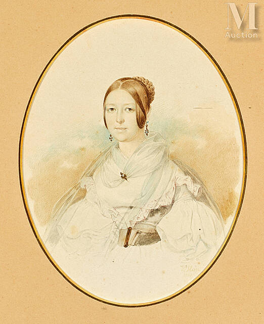 Portret kobiety, 1841
