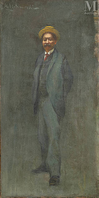 Portret mężczyzny w kapeluszu
