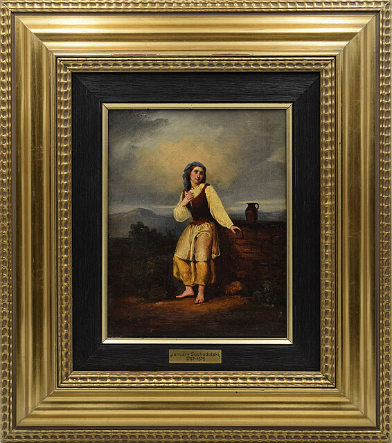 Młoda Włoszka przy studni, ok. 1840