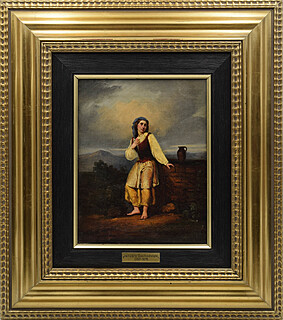 Młoda Włoszka przy studni, ok. 1840