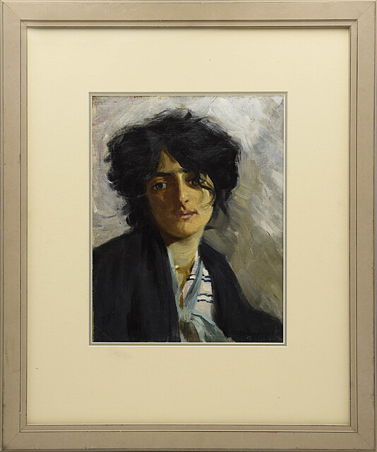 Portret włoskiej dziewczyny