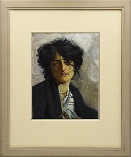 Portret włoskiej dziewczyny