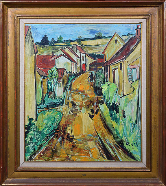 Widok z Braux (Prowansja)