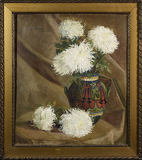 Kwiaty w wazonie, 1921