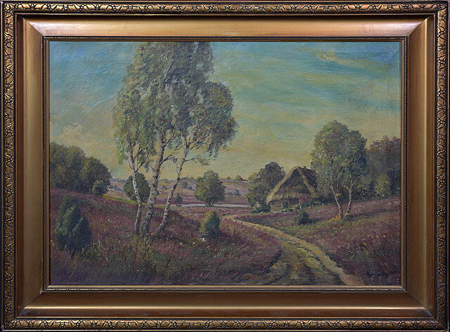 Chata wśród wrzosów, 1929