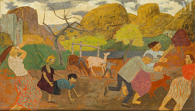Scenka wiejska, 1963