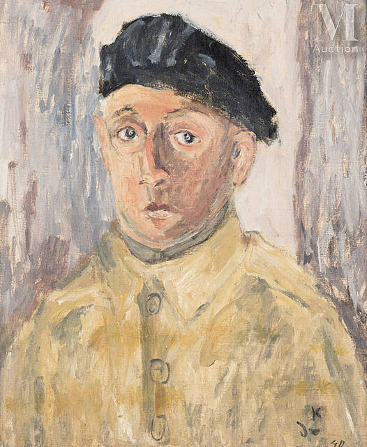 Mężczyzna w berecie, 1940
