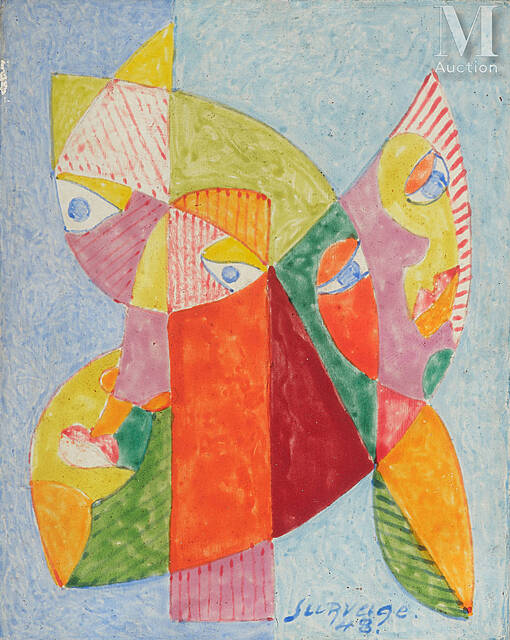 Twarze zwielokrotnione, 1948