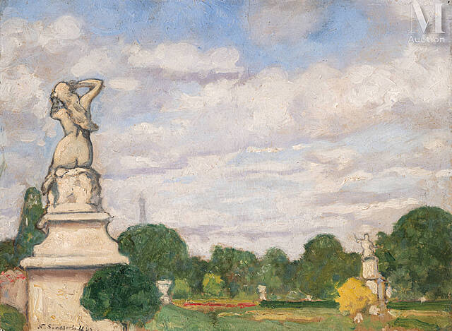 Ogród Tuileries, 1940