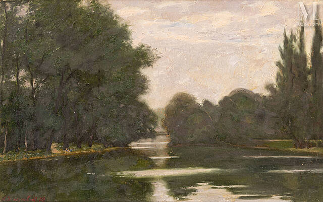 Poranek w bois de Vincennes, 1938